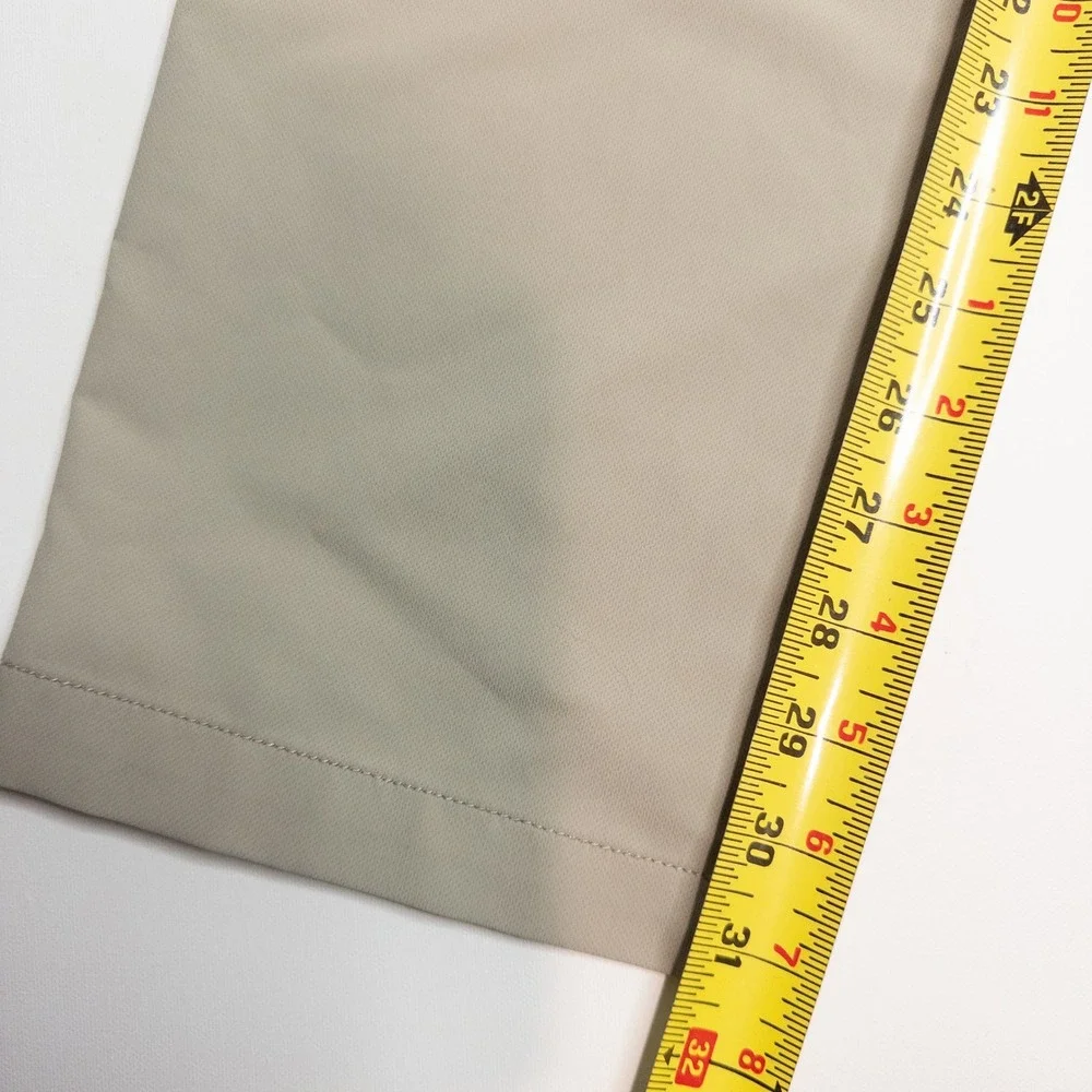 Banana Republic Chino Pants Mens 38x32 Khaki Tan Good Core Temp Performance
